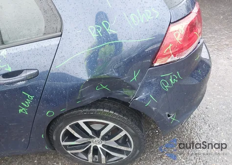 2015 Volkswagen Golf Tsi Se 4-Door из США, поврежденный, VIN 3VW217AU9FM034005